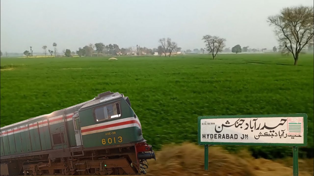Bahauddin zikria express | Hyderabad junction