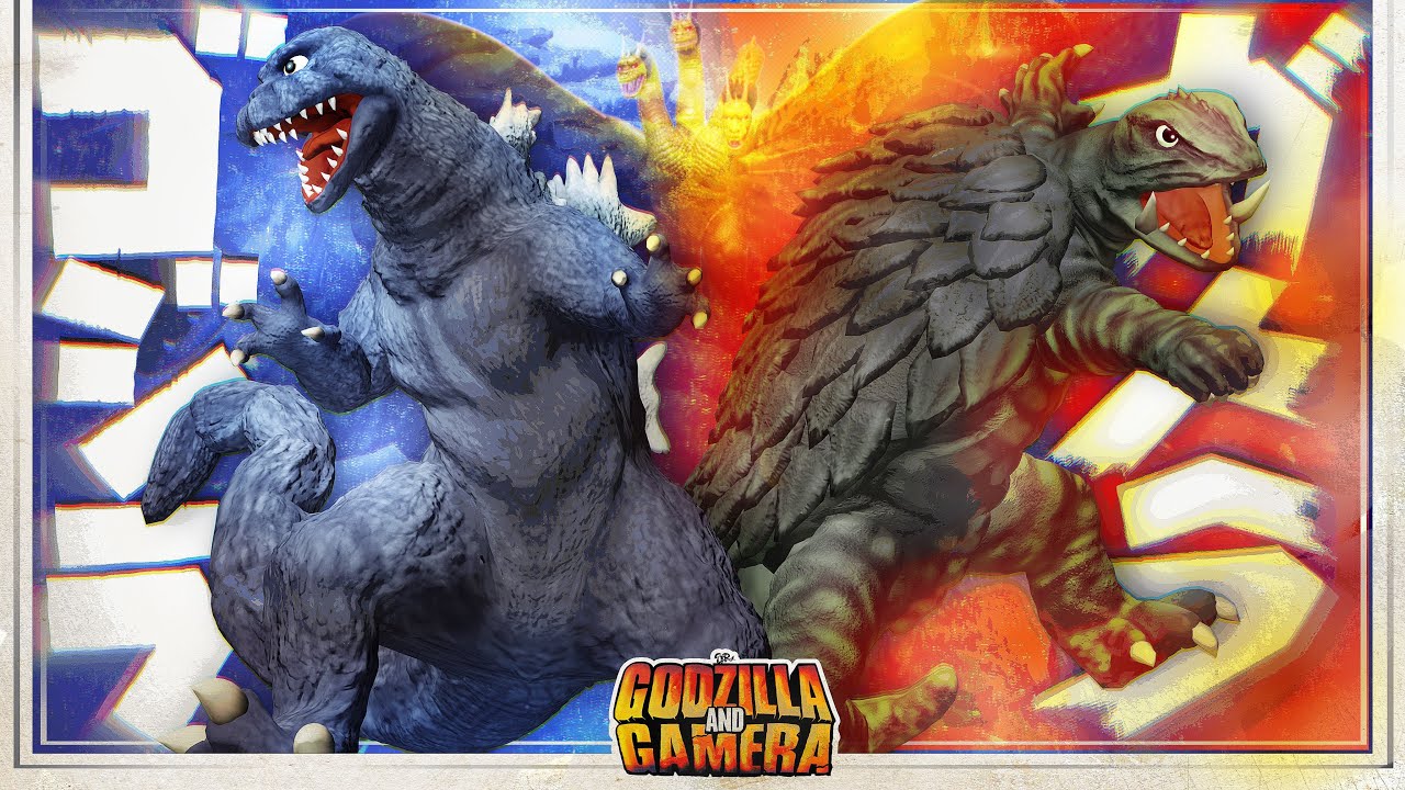 Godzilla and Gamera | 3D Animation