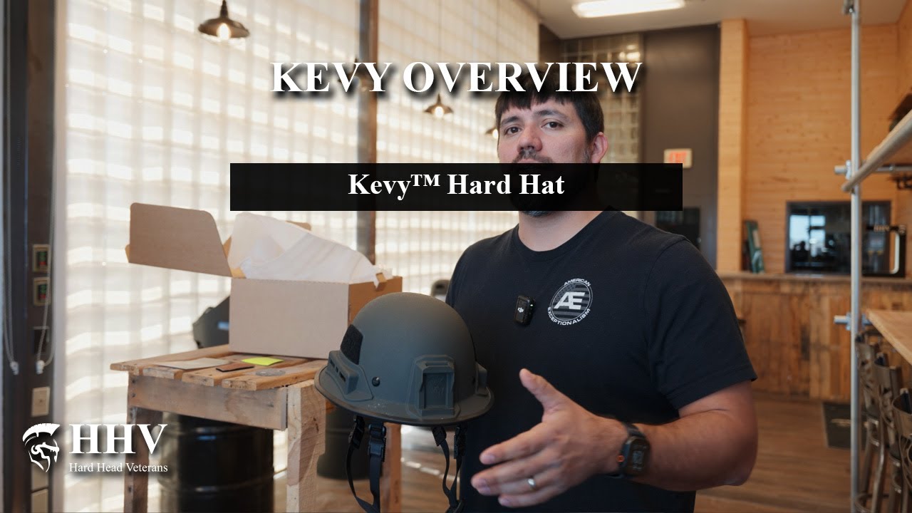 Распаковываем каску Kevy Hard Hat | Защитный шлем типа II, созданный для профессионалов