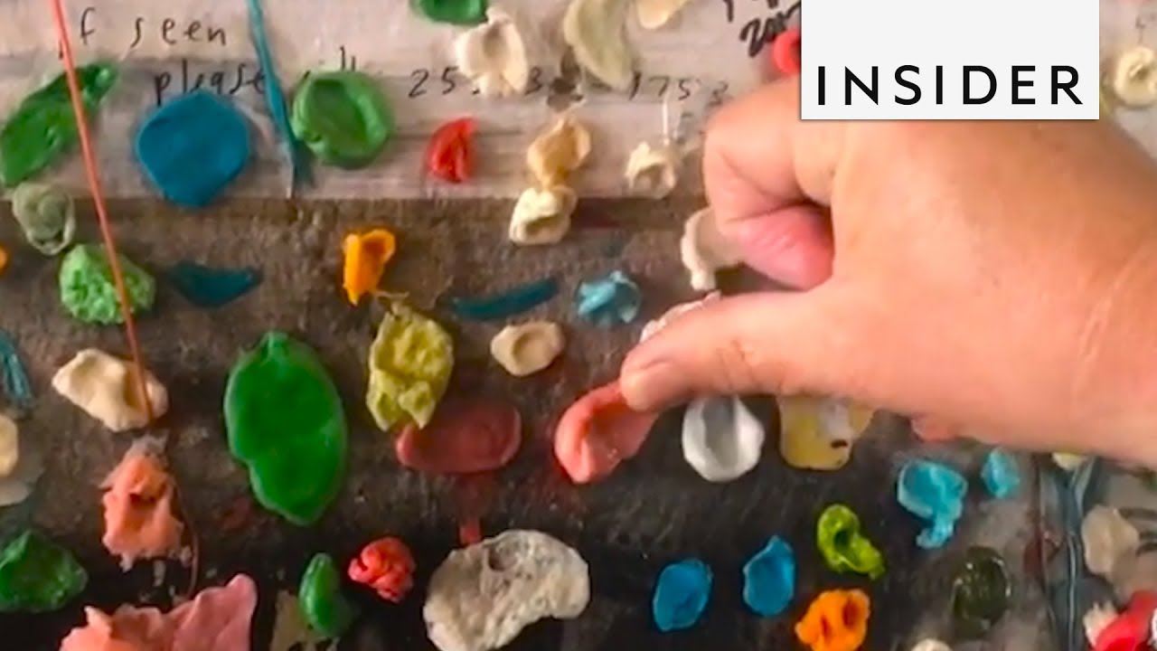 Seattle's Wall Of Gum