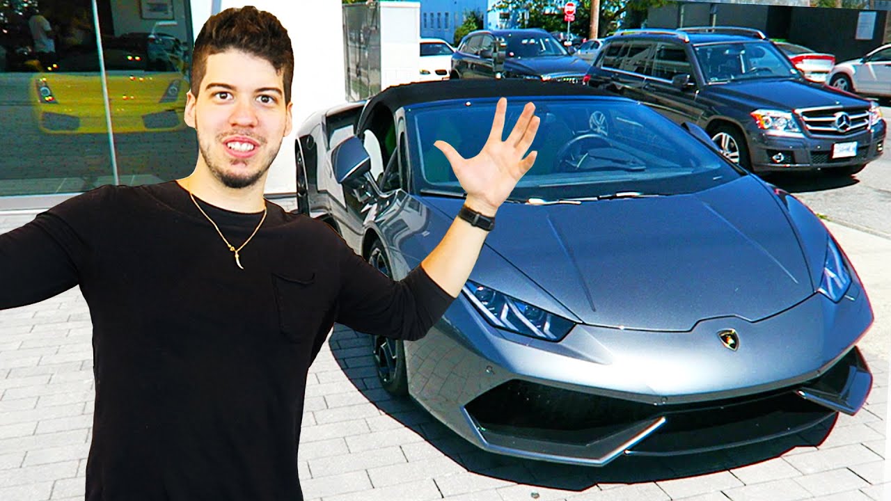 HE'S BUYING A LAMBORGHINI?!
