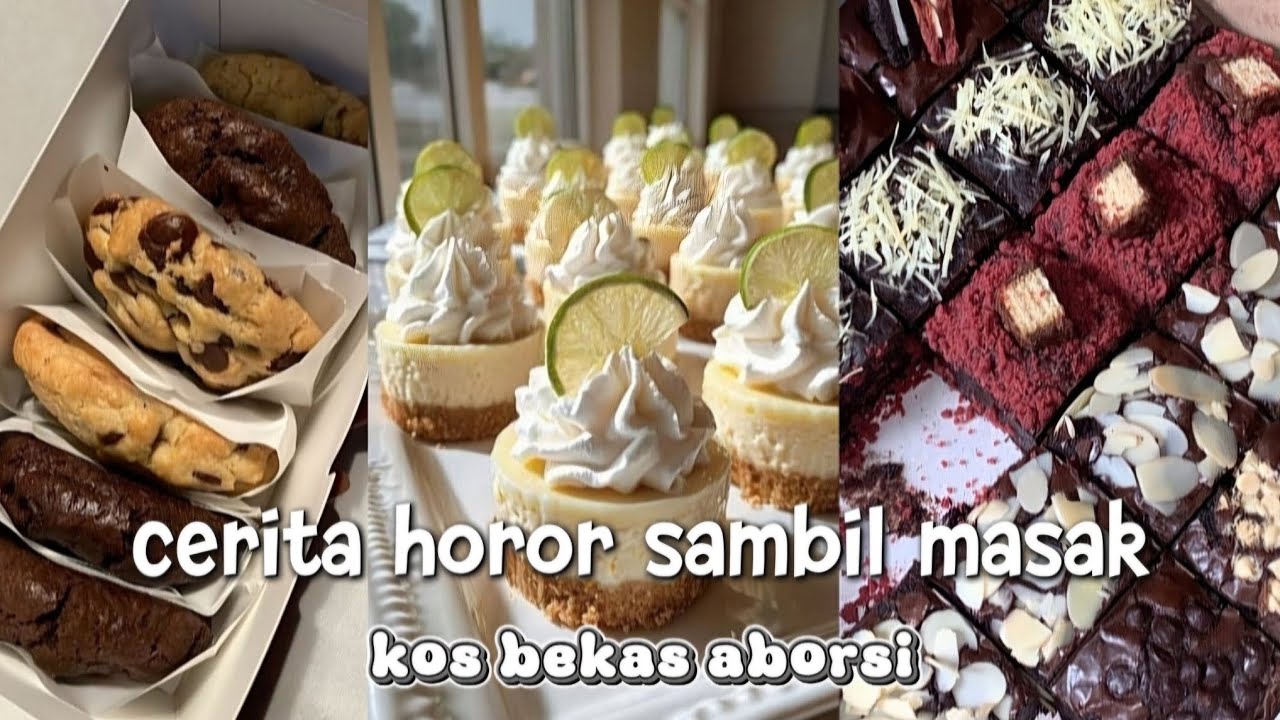 Cerita horor 👻 || Kos bekas aborsi || Sambil masak🍞🍰 || Cerita horor sambil asmr 🥐 || Masak 🍳 
