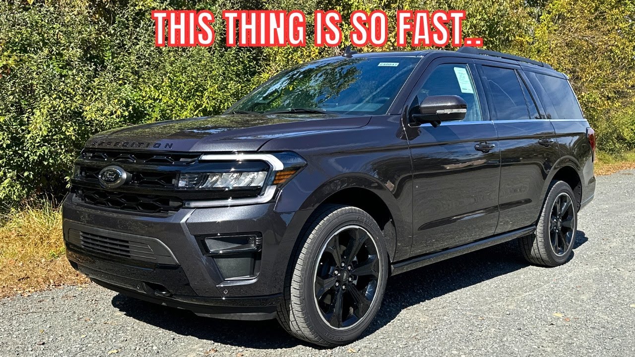 Ford Expedition Limited Stealth 2024 года — спортивный, но очень комфортный