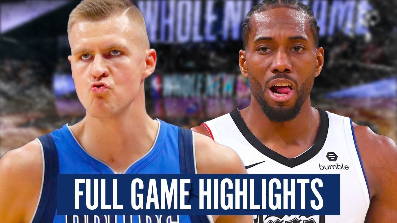 MAVERICKS vs CLIPPERS - FULL GAME 3 HIGHLIGHTS | 2019-20