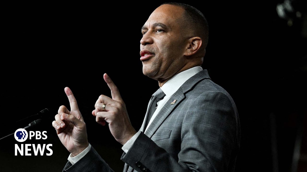 WATCH LIVE: House Minority Leader Jeffries holds news conference