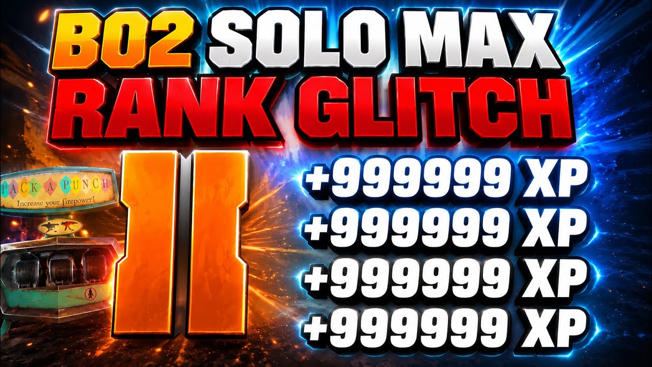 *НОВЫЙ* БЫСТРЫЙ ГЛИТЧ НА МАКСИМАЛЬНЫЙ РАНГ В СОЛО В BLACK OPS 2! БЕСКОНЕЧНЫЙ ОПЫТ AFK В ЗОМБИ-РЕЖ...