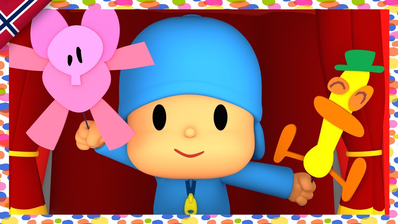 Pocoyo's Dukketeater! [ 2x35 ] | POCOYO på Norsk | Tegneserier for Barn