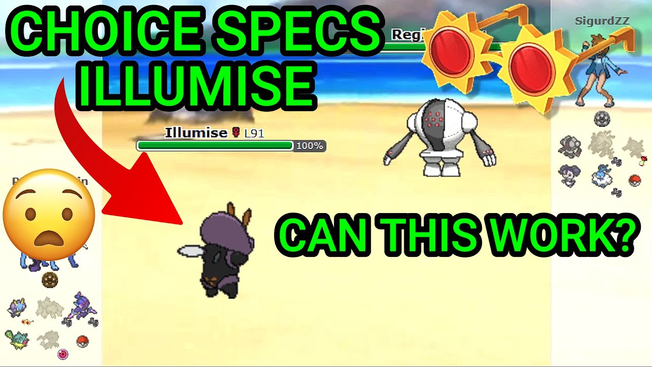 Choice Specs Illumise?! (Pokemon Showdown Random Battles) (High Ladder)