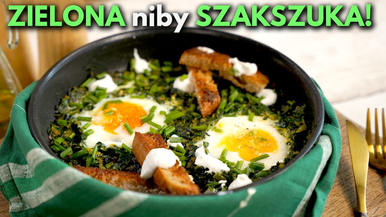 ZIELONA (niby) SZAKSZUKA! 🥚 Pyszne śniadanie na weekend!