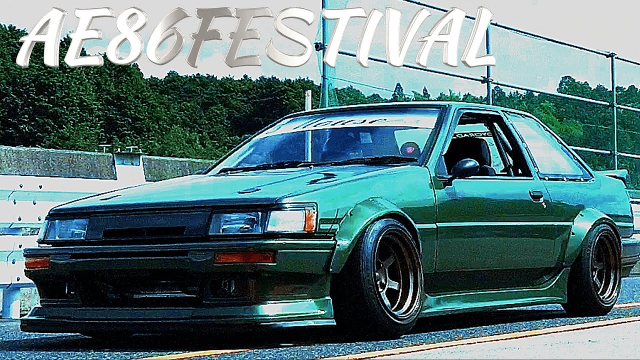 【AE86最大の祭り】8度6分かなり重症走行会2023　鈴鹿ツインサーキット２ #ドリフト #旧車 #カスタムカー