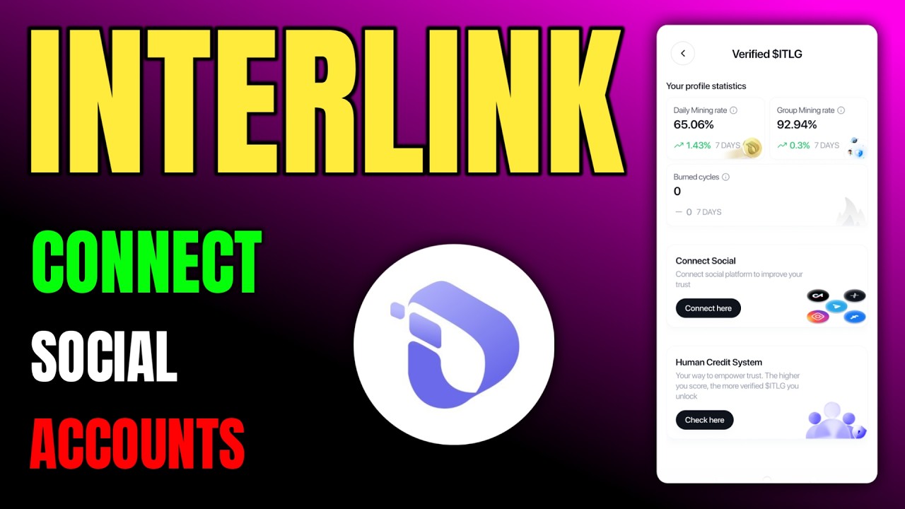 Interlink Connect Social Accounts 🔥 Full Guide & Fix Issues 🚀