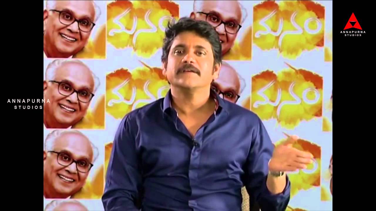 Nagarjuna Exclusive Interview - Manam - ANR, Nagarjuna, Naga Chaitanya, Shriya & Samantha