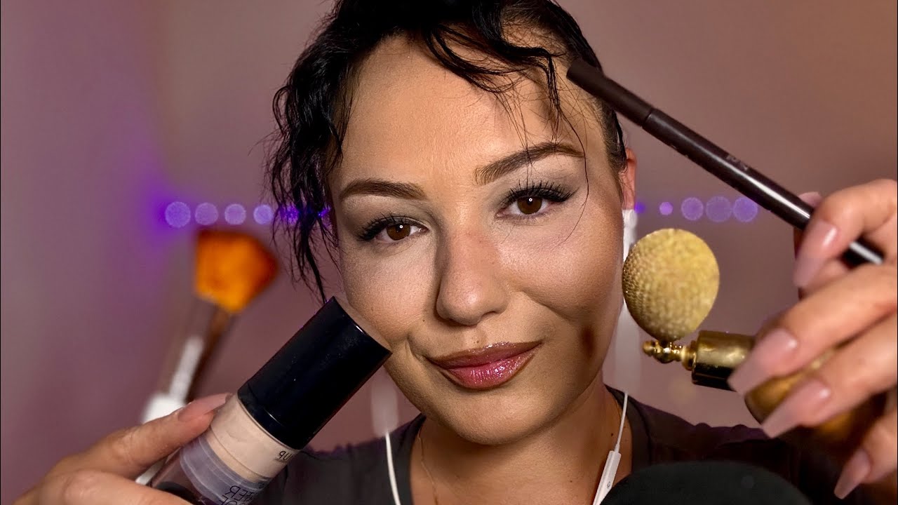 Asmr RO - Make up / Te machiez pentru aniversarea ta 💄#asmrsounds #relax #asmr #makeup #tingles 🫶🥳🎈