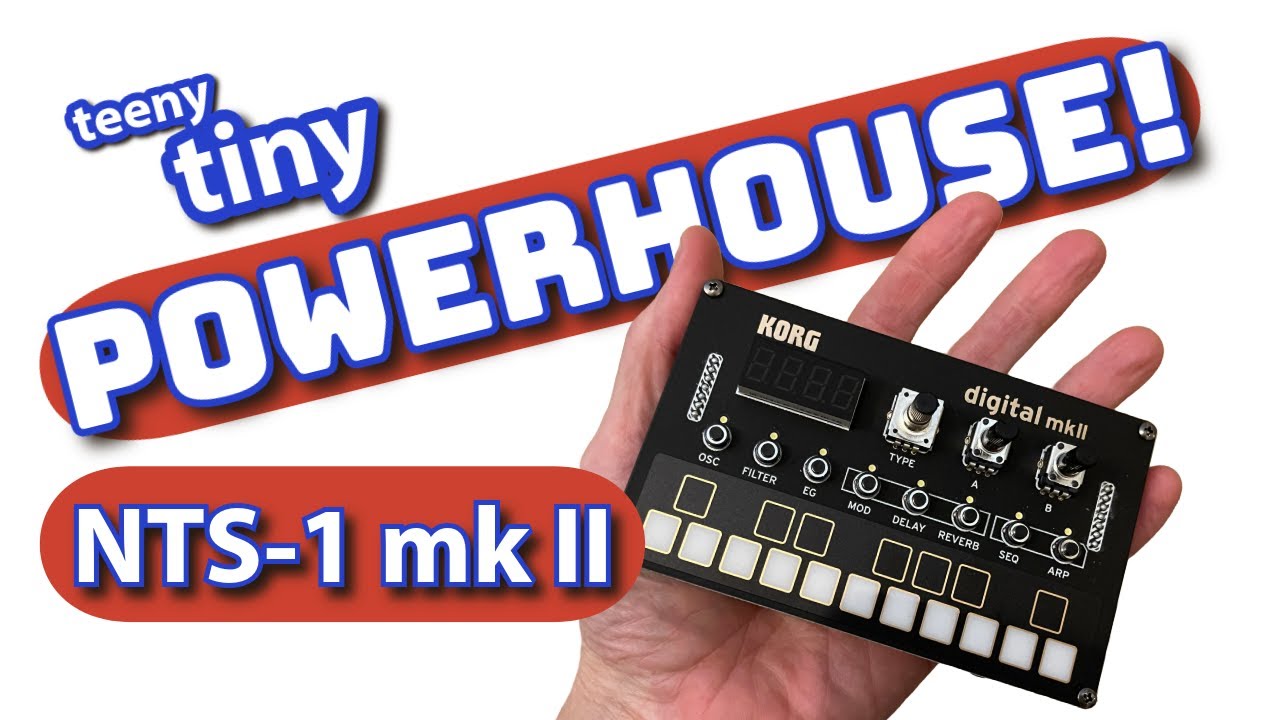 Знакомство с Korg NTS-1 mkII — ЗВУКОВАЯ ДЕМОНСТРАЦИЯ и описание работы синтезаторного движка и эф...