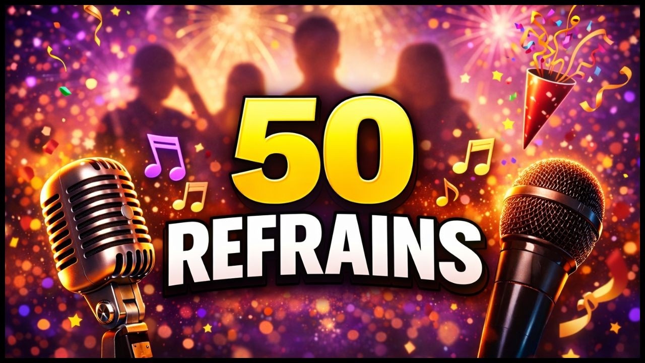 TERMINEZ LES PAROLES 🎶 | 50 refrains – Toutes générations 🎉