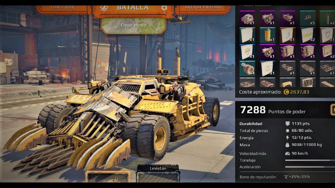 GAMEPLAY y CONSTRUCCIÓN - GRAVASTAR , FAVORITE , SEAL Y SHIVER | Tutorial Crossout Español