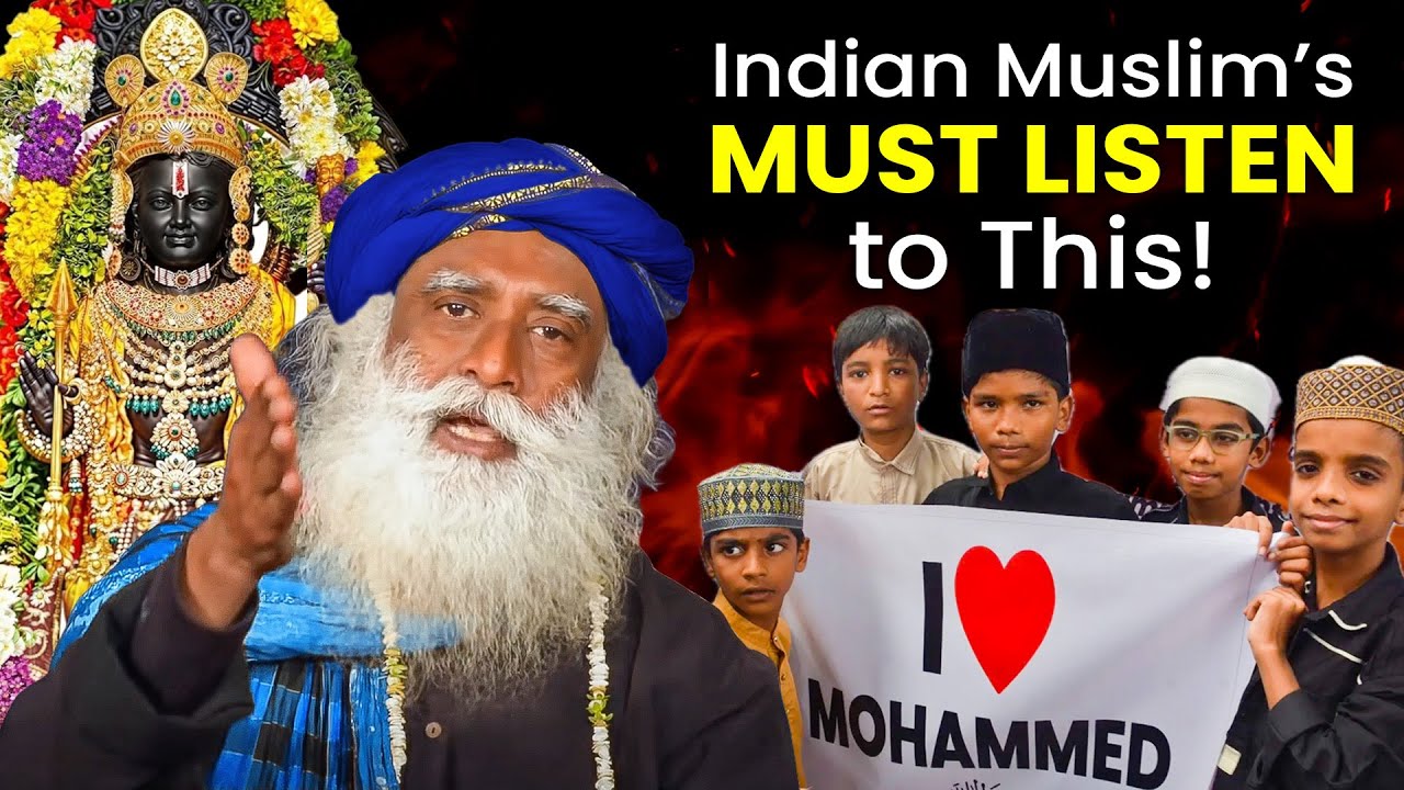 🔴LIVE | Sadhguru’s Message to Muslim’s | Is Ram Only for Hindus? | Ram Mandir | Ayodhya | India