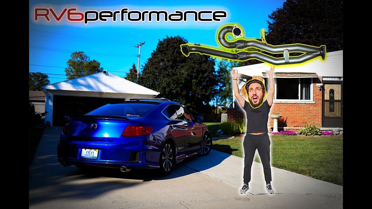 NEW RV6 JPIPE EXHAUST!!! | 2013 Honda Accord Coupe V6