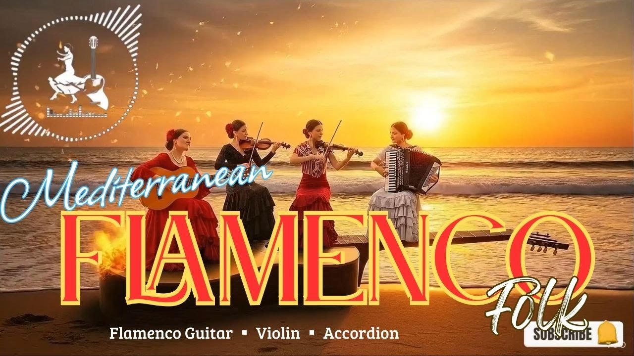 FLAMENCO FUSION FOLK  ORCHESTRAL🔥 Spanish Guitar LIVE 24/7 | Violin, Flamenco & Accordion