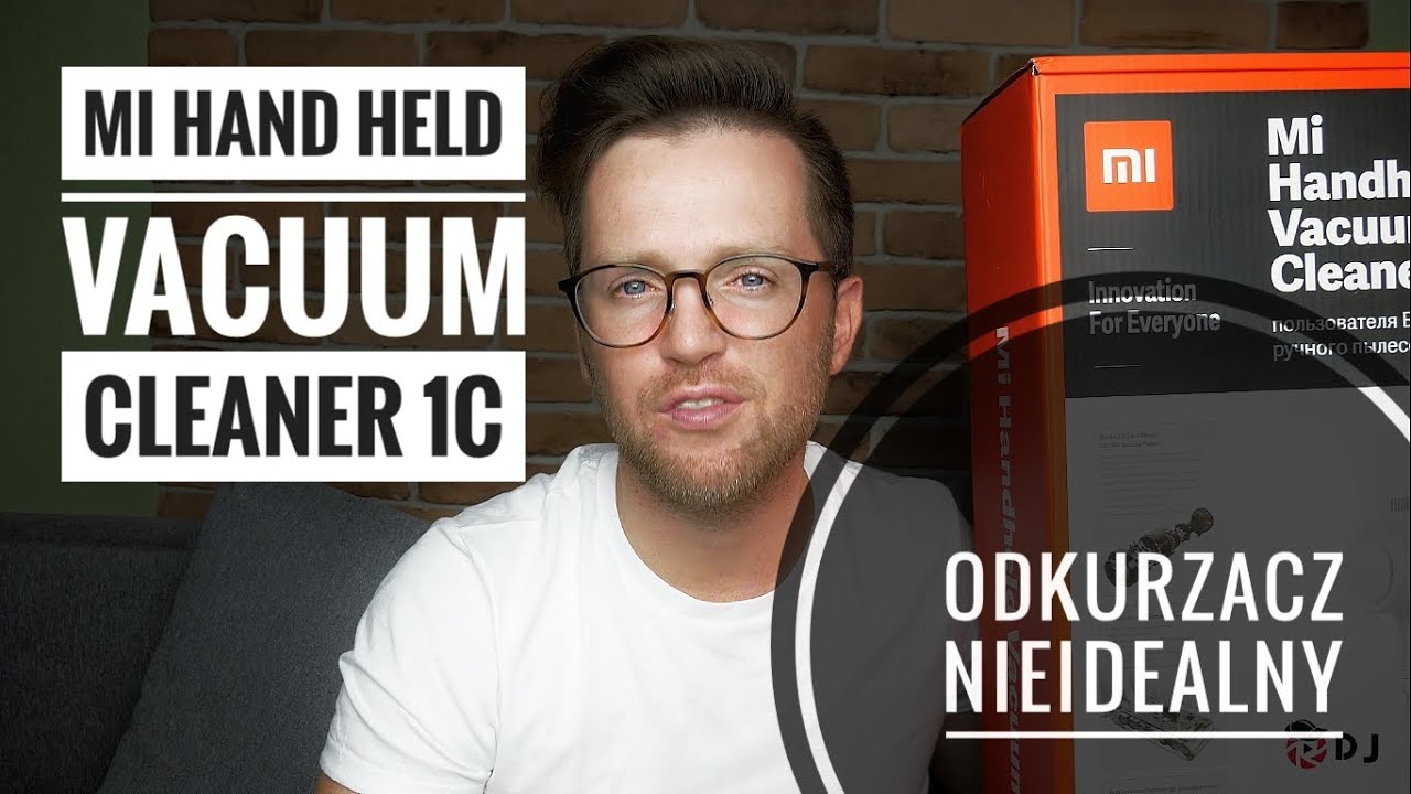Xiaomi Mi Hand Held Vacuum Cleaner 1C - Recenzja PL - Ręczny odkurzacz akumulatorowy Smart