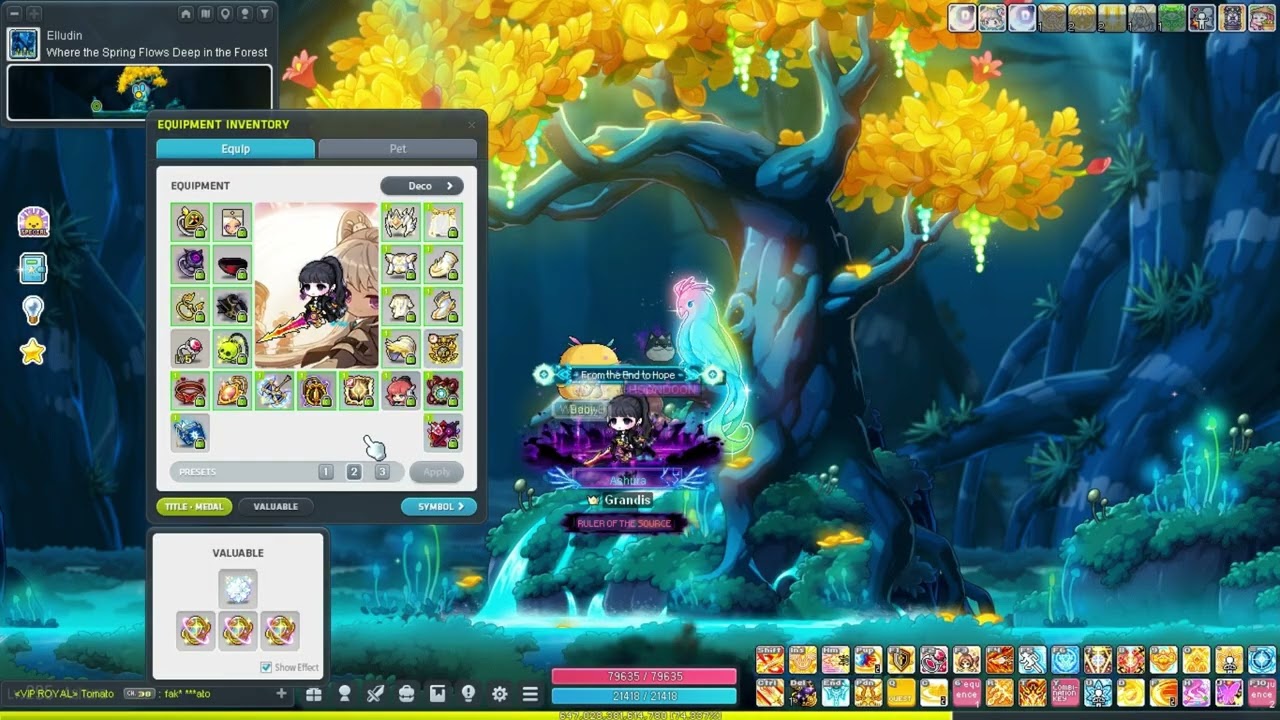 [MapleSEA] Hero Equipment Showcase (End of 2025)