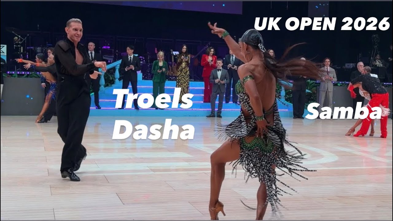 UK OPEN 2026 | Troels Bager - Dasha Chesnokova | Samba | Professional Latin 