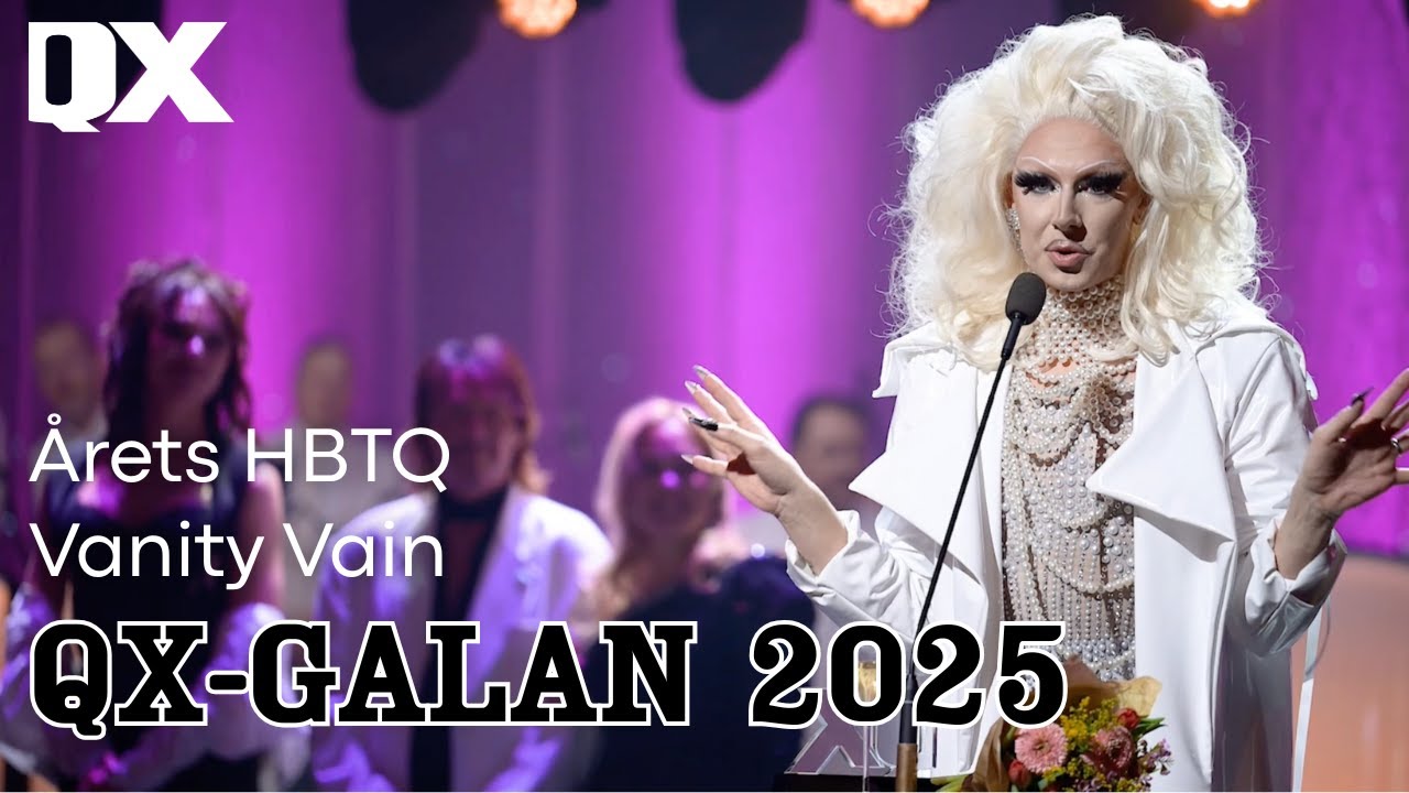 QX-galan 2025: Årets HBTQ - Vanity Vain
