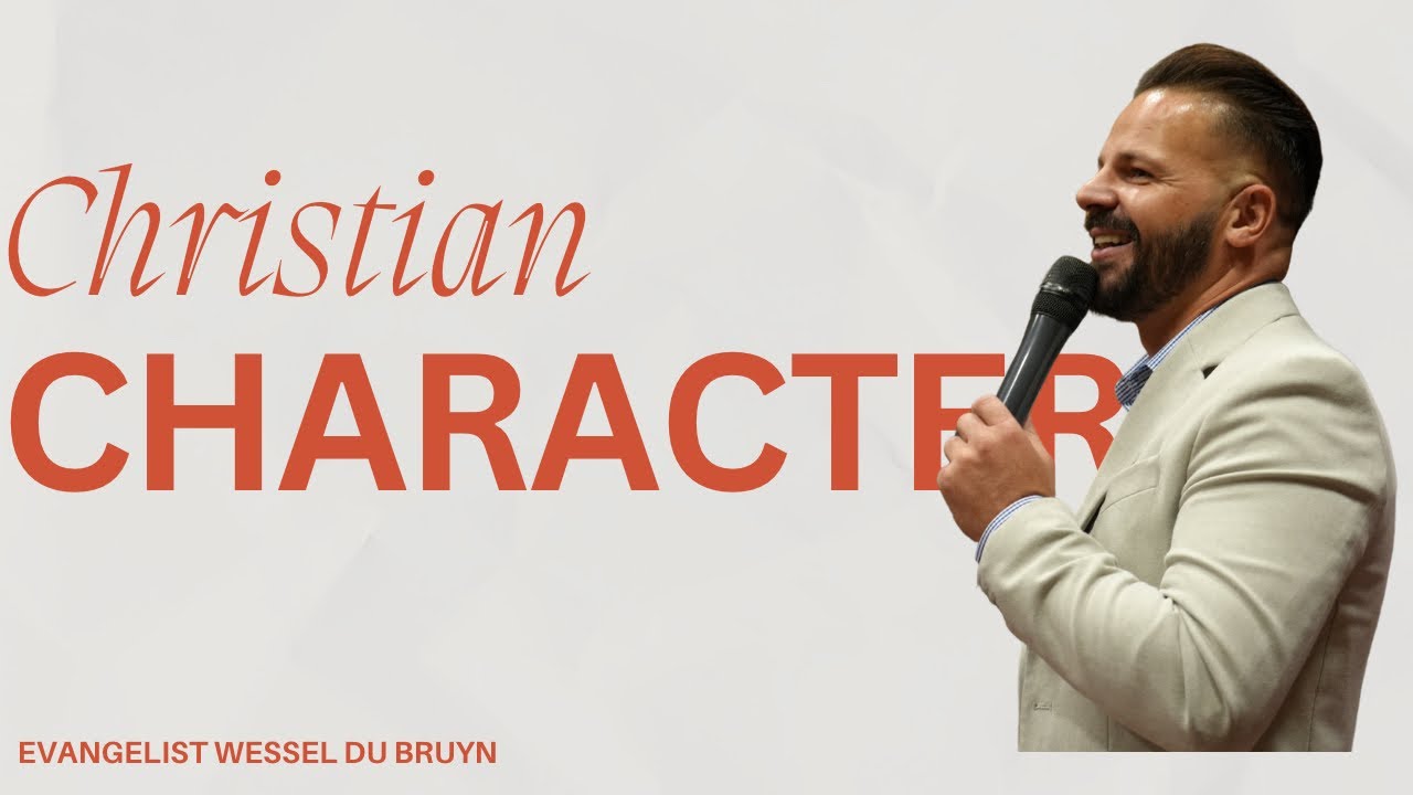 CHRISTIAN CHARACTER ...! Join us live with Evangelist Wessel du Bruyn for your Miracle