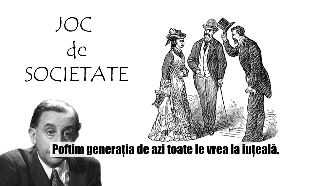 JOC DE SOCIETATE cu Birlic, Octavian Cotescu 🎭 Teatru Radiofonic Subtitrat