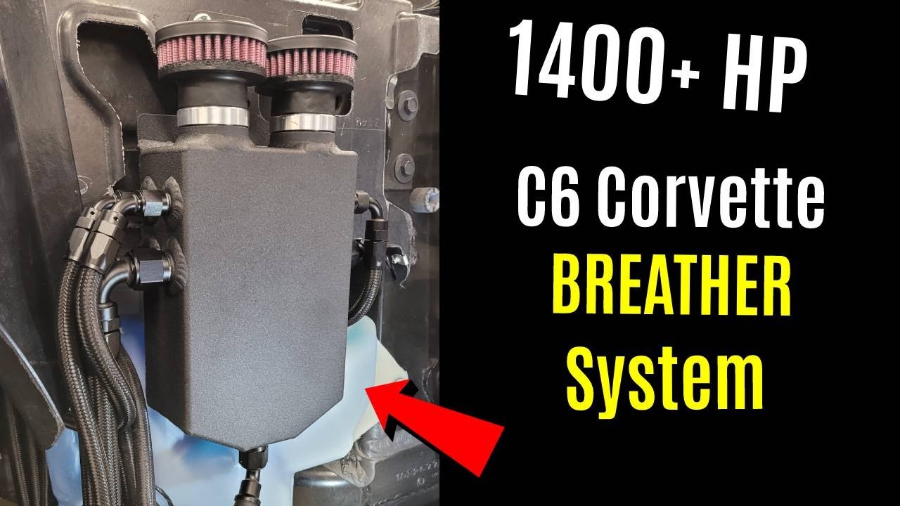 SYNERGY Catch Can Breather System INSTALL | Aka XtremeCFM Performance XFM | C6 Corvette ZR1 Z06