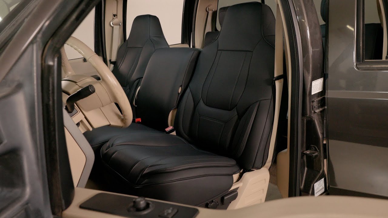 F-350 Seat Cover Installation