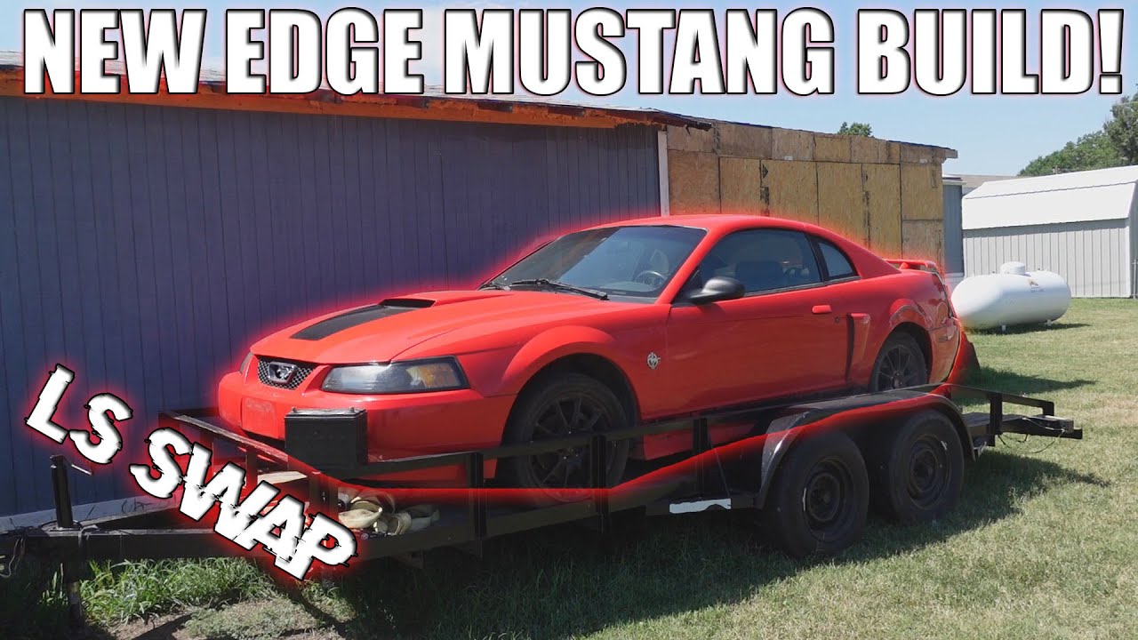 МОЙ НОВЫЙ EDGE MUSTANG LS SWAP BOARD!