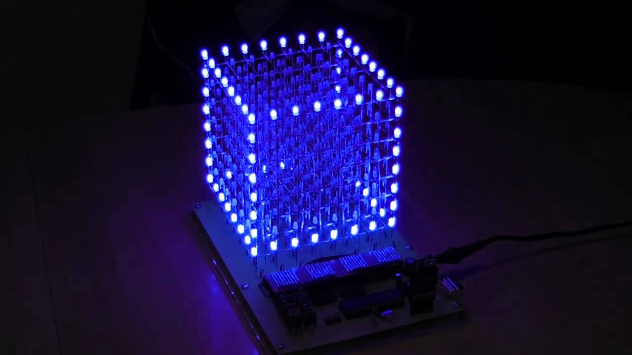 LED-CUBE 8x8x8