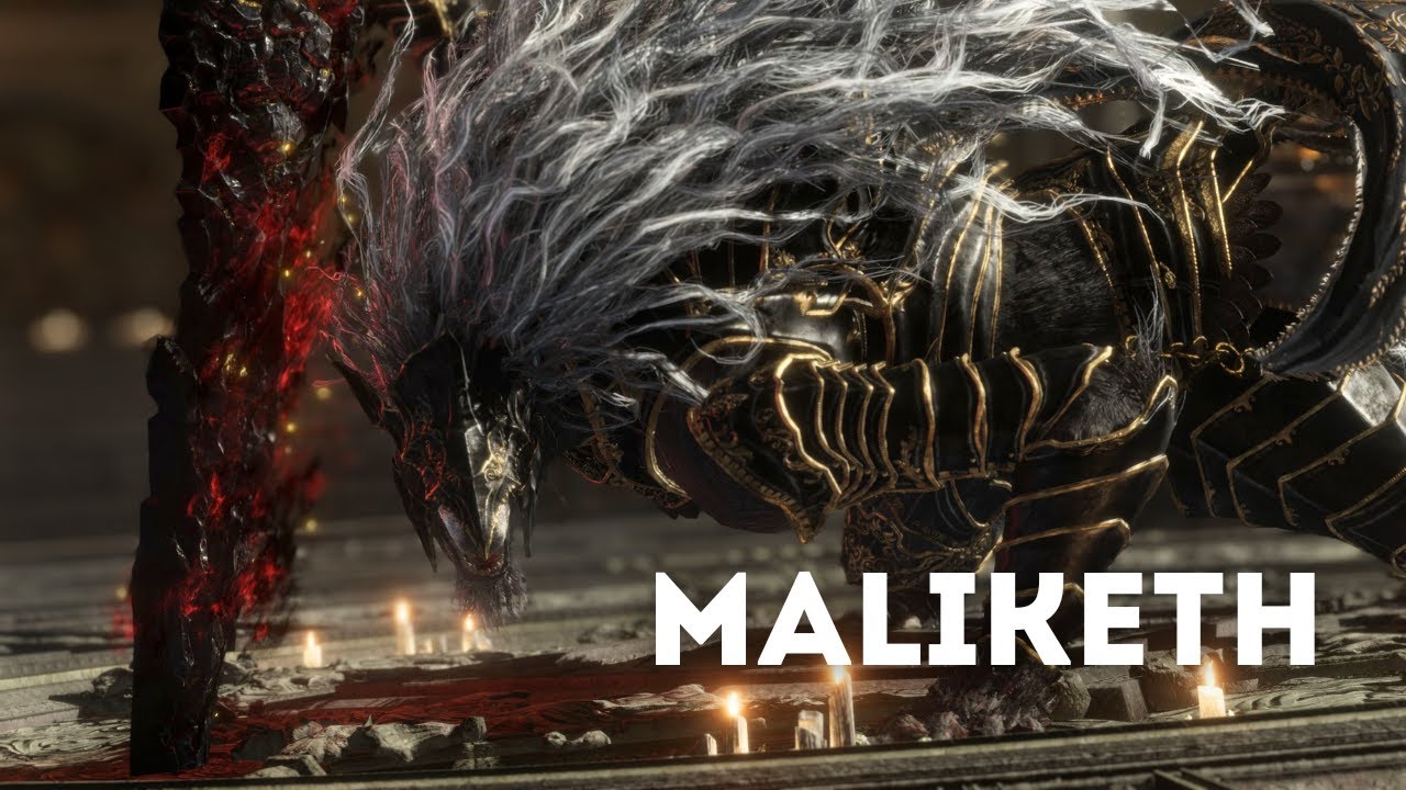 Maliketh, the Black Blade Boss Fight | Elden Ring 