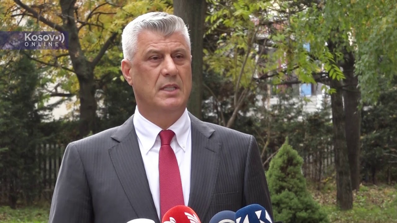 Predsednik Kosova Ha&scaron;im Tači podneo ostavku I