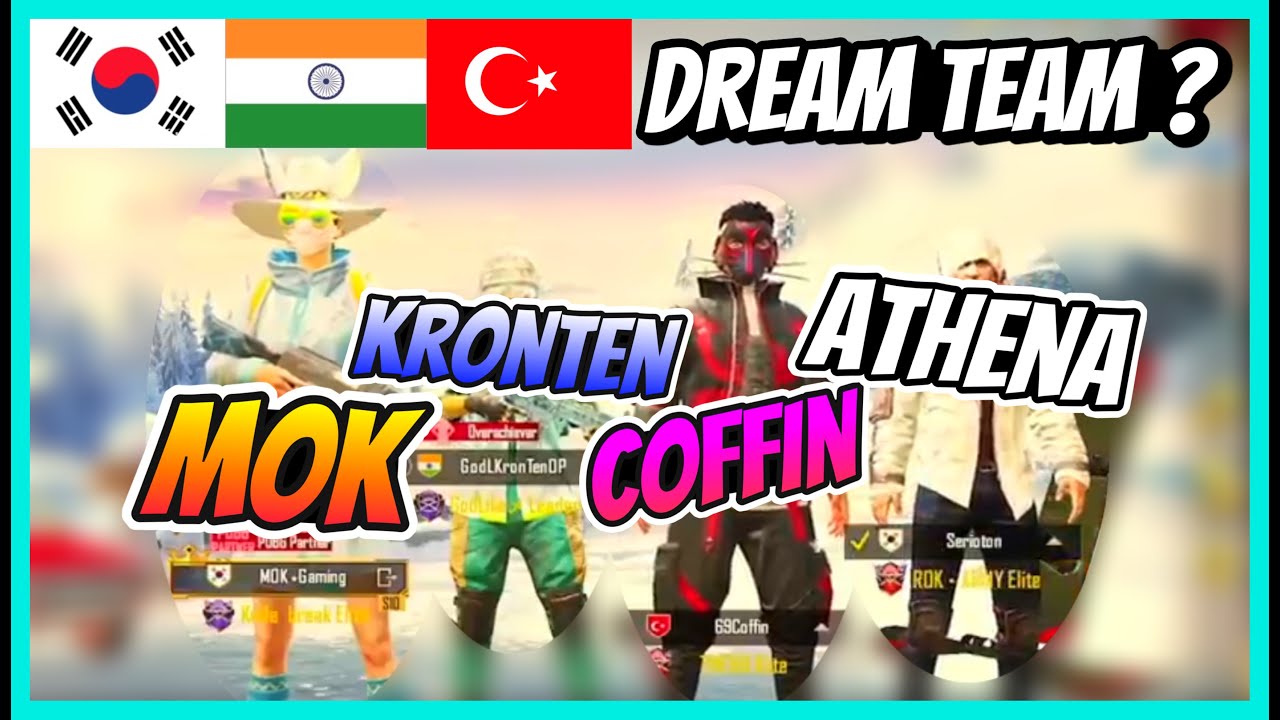 Athena+Coffin+Kronten+MOK l PUBGMOBILE l PUBGM