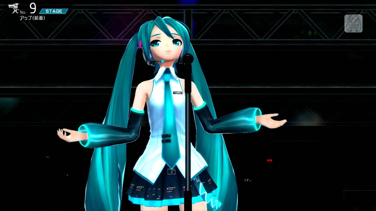 【初音ミク】glow【Project DIVA F 2nd】ライブスタジオ