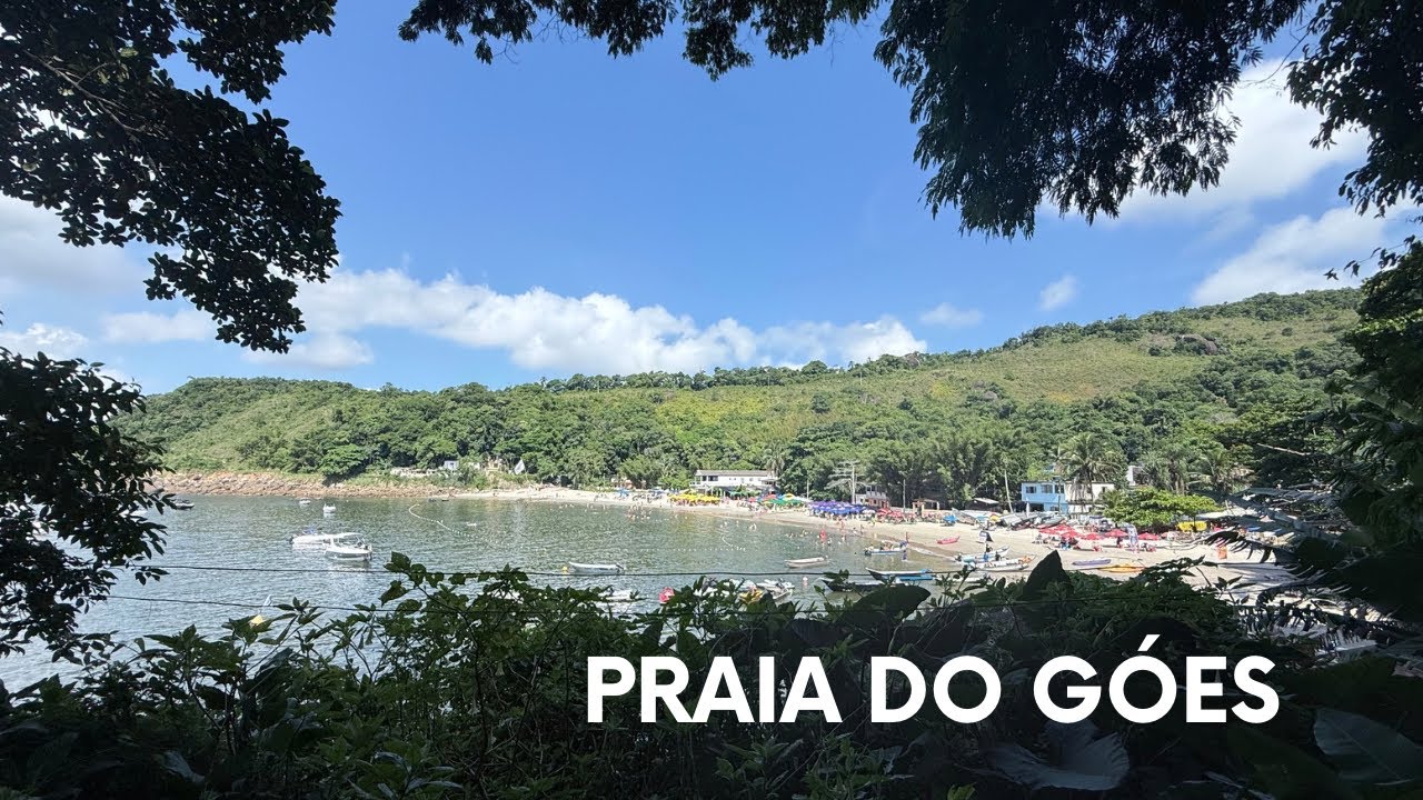A histórica Praia do Góes, em GUARUJÁ SP