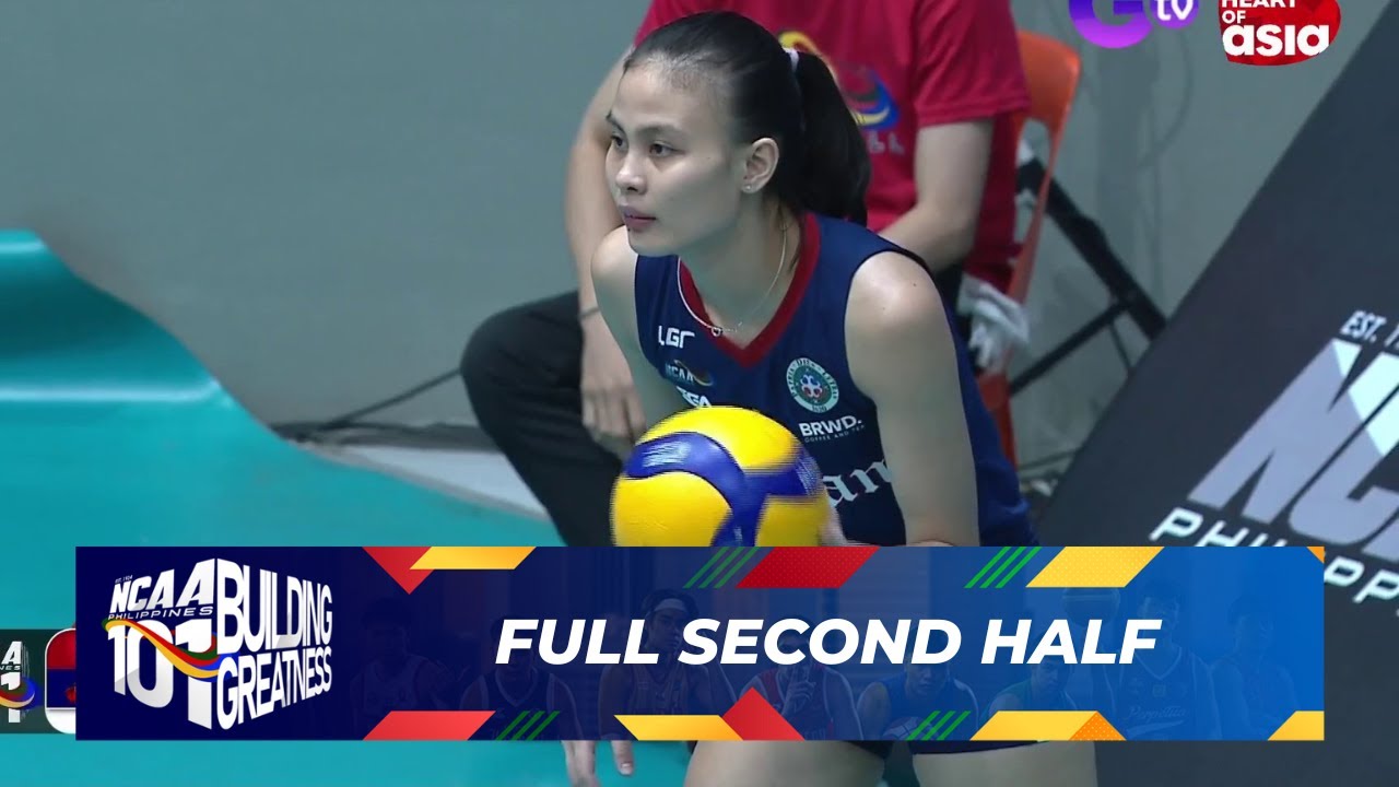 FULL SECOND HALF - Letran Lady Knights vs EAC Lady Generals | NCAA Season 101