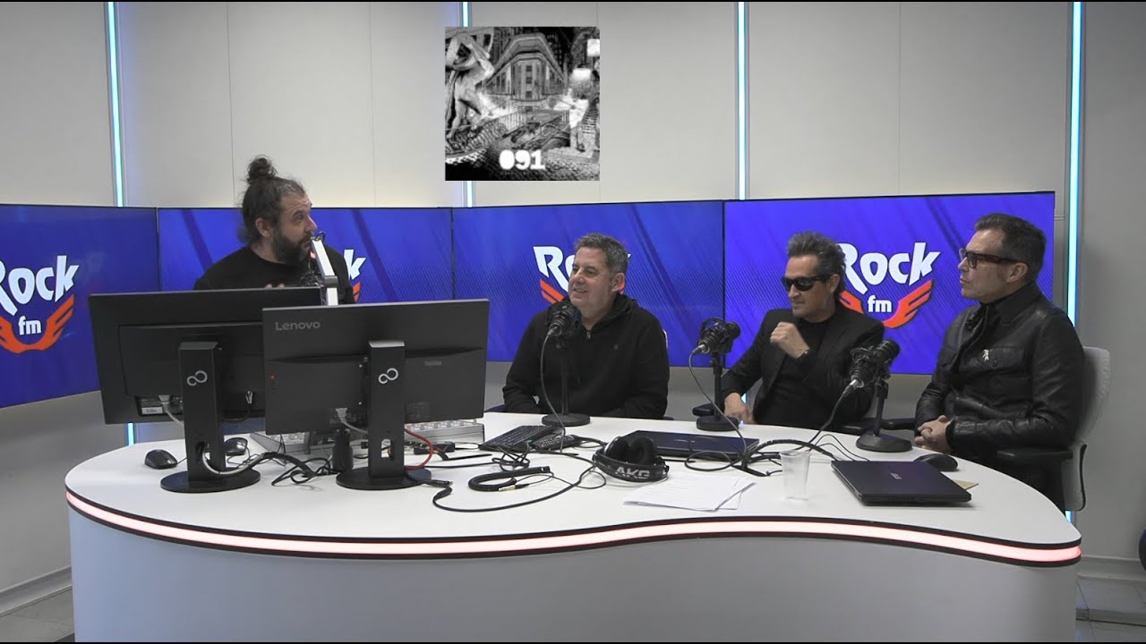 Los míticos 091 en De Música Ligera de RockFM con MaRKoTe presentando 'Espejismo n 9'