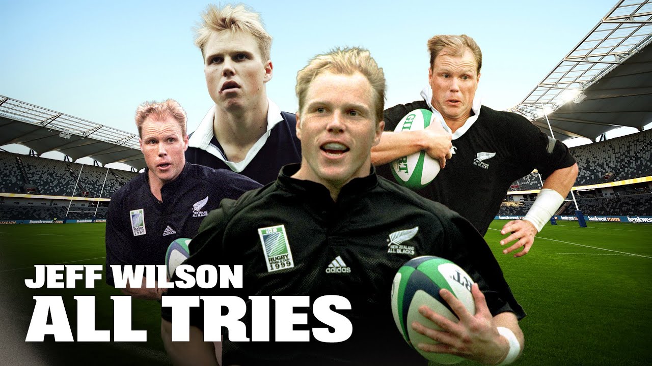 ЛУЧШИЕ попытки Джеффа Уилсона за All Blacks! 🤩