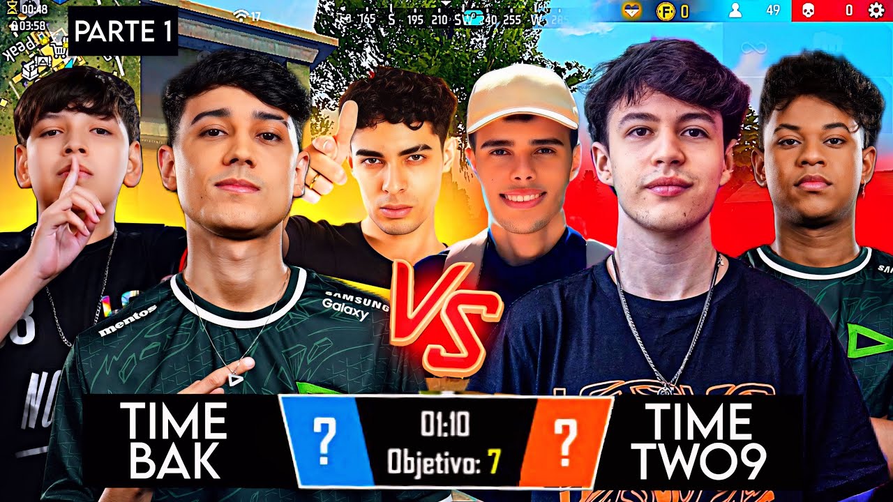 time TWO9 e MARECHAL vs time BAK e EDDY! 4x4 APOSTADO - PARTE 1! ft. LUKAZIN, JAYA!