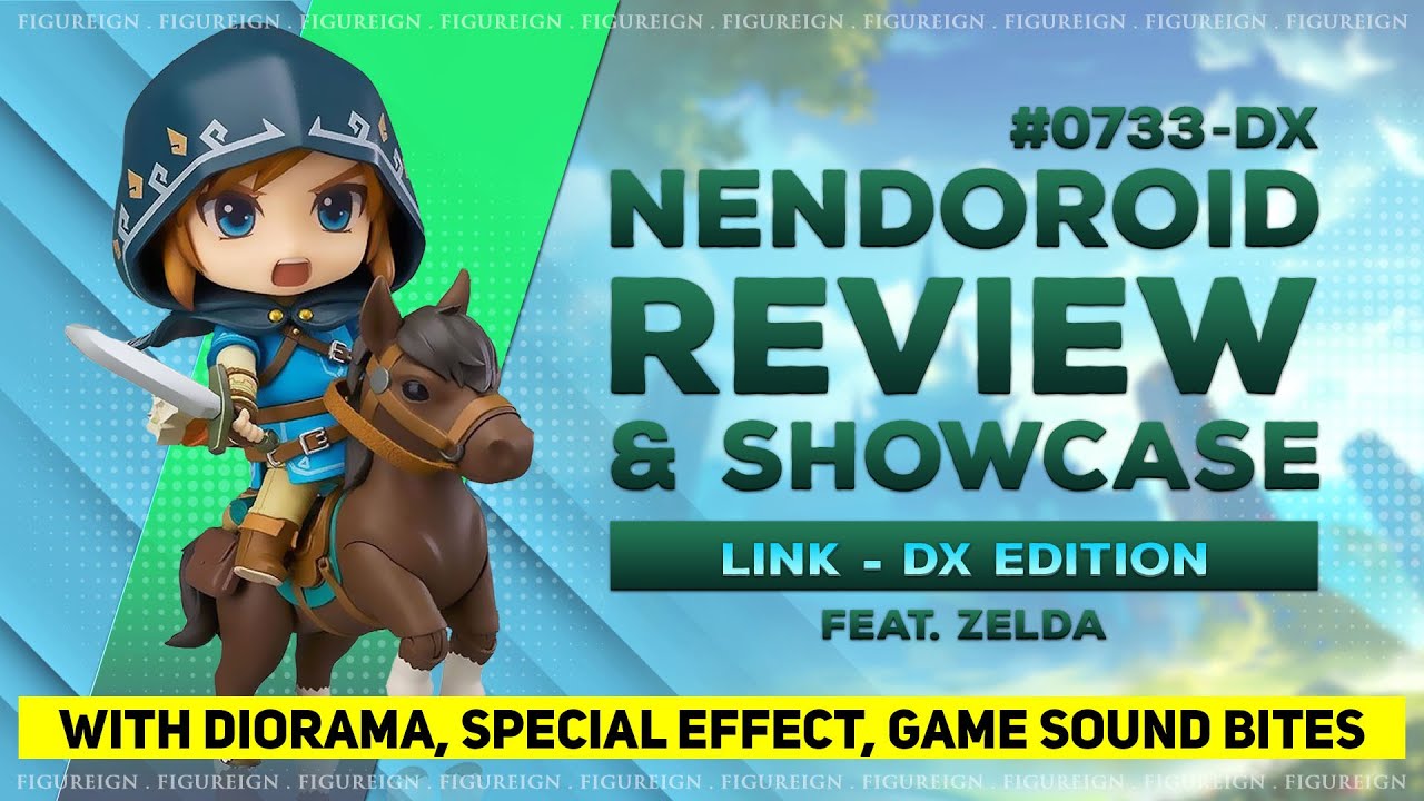 [EP 98] Nendoroid Link / The Legend of Zelda Breath of The Wild Nendoroid Review Showcase Unboxing