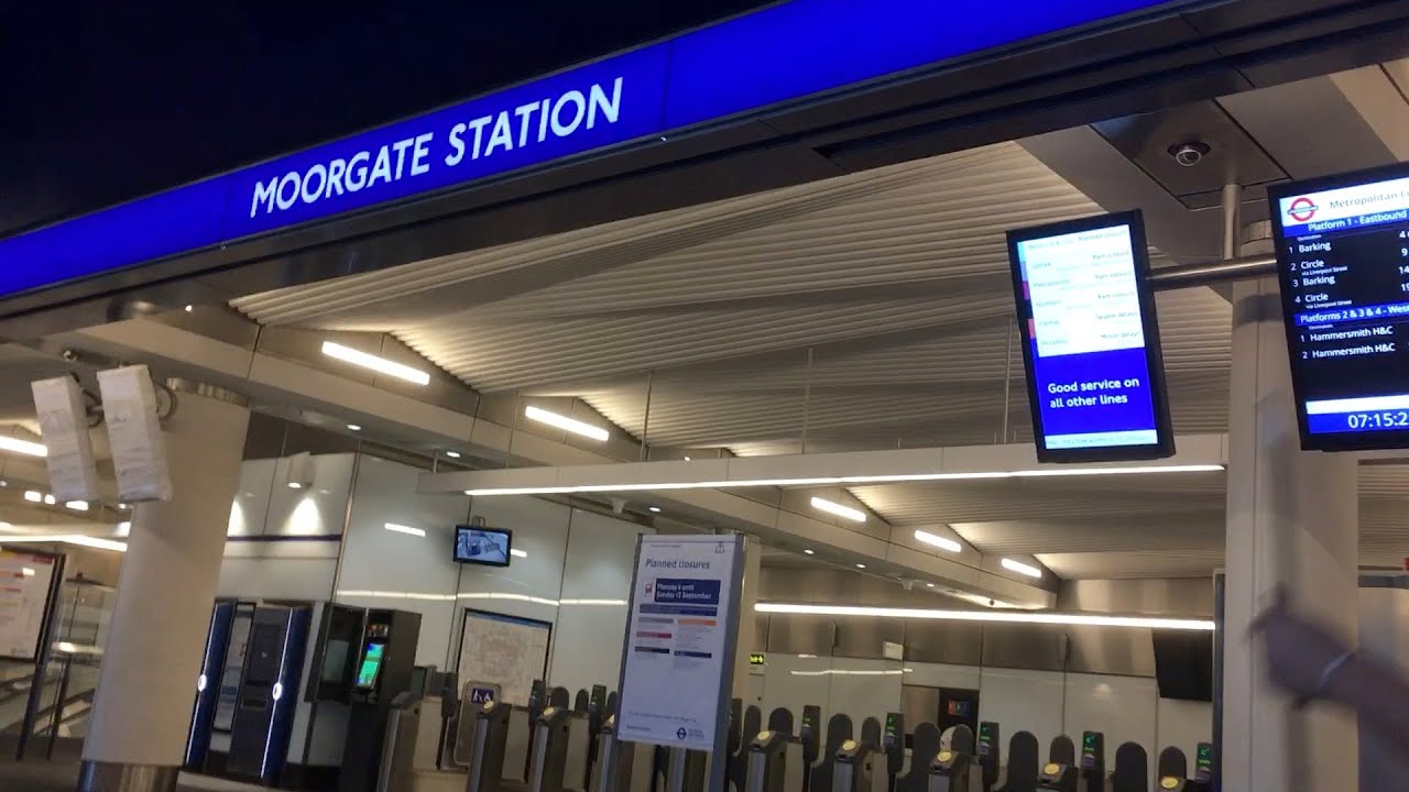 Step free route from Liverpool Street (Westbound) Circle / H&C