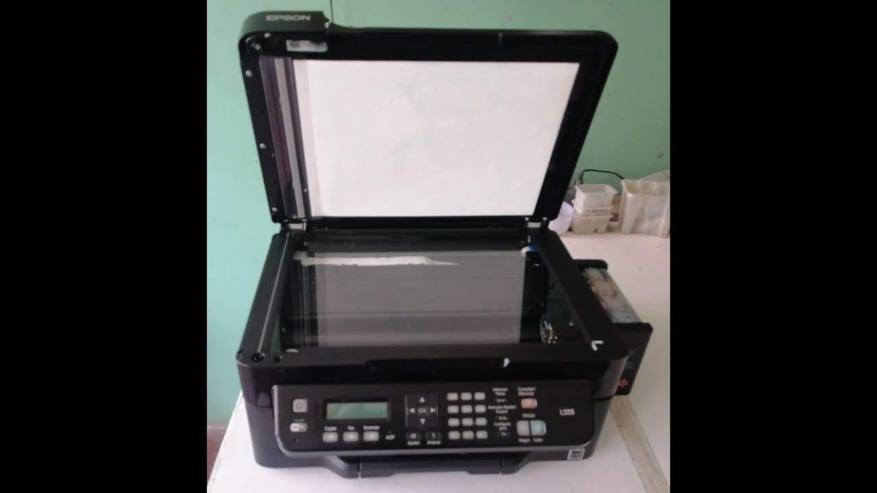 Epson L 555 error de escáner