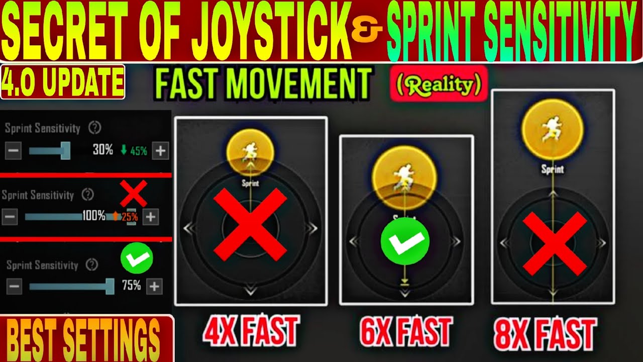 BGMI & PUBG Mobile Fast Movement Joystick Trick 🔥 Noob vs Pro Speed Test #pubg #gaming #bgmi 