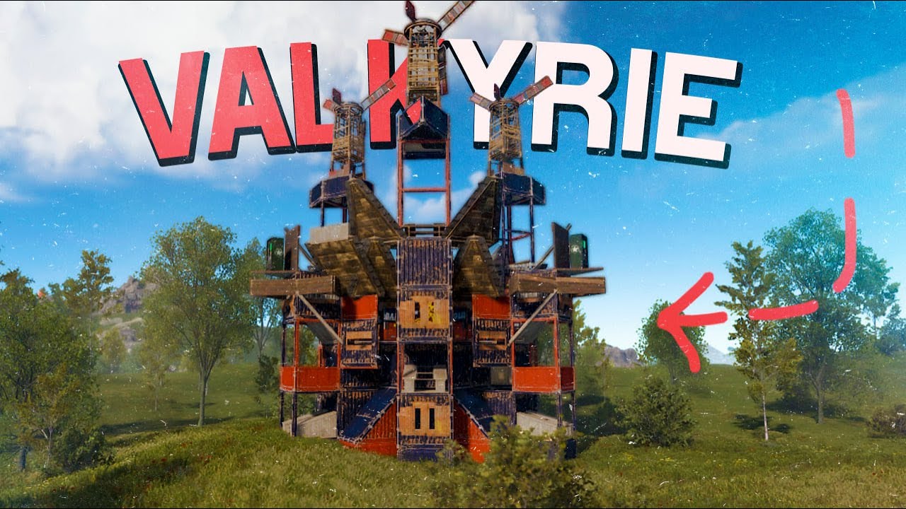 VALKYRIE - Лучший дом для Дуо/Трио в Rust/Раст