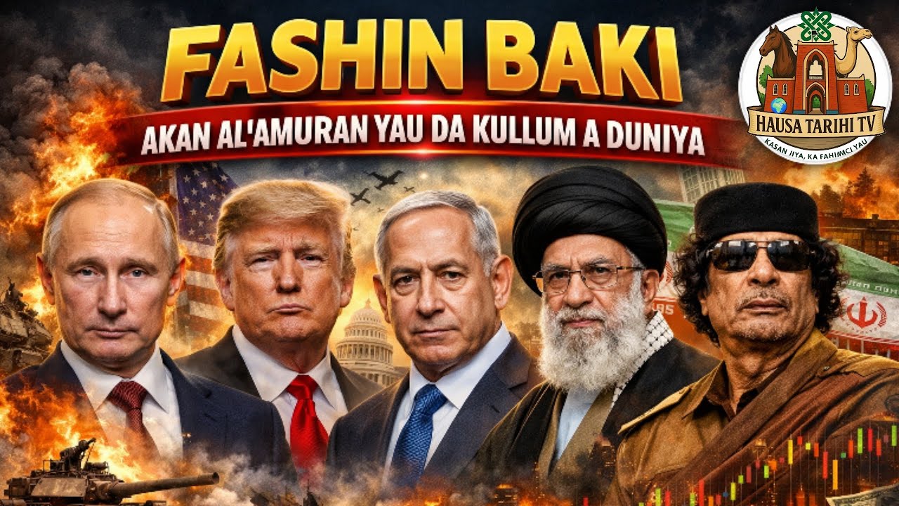 FASHIN BAKI 5/2/2026🌍🇺🇸🇵🇸🇮🇷: BATUN KASHE SAIF AL-ISLAM GADDAFI, RIKICIN AMURKA DA IRAN, DA SAURAN SU