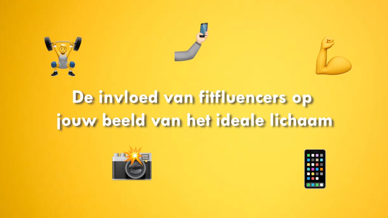 Explainervideo Fitfluencers en Ideale Lichaam (Stone Hoe Media Ons Beinvloeden)