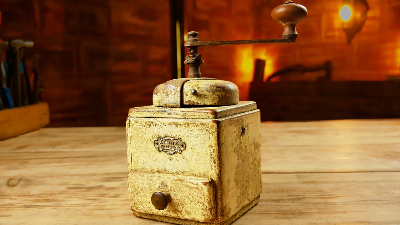 How To Restore A Rusty Old Coffee Grinder
